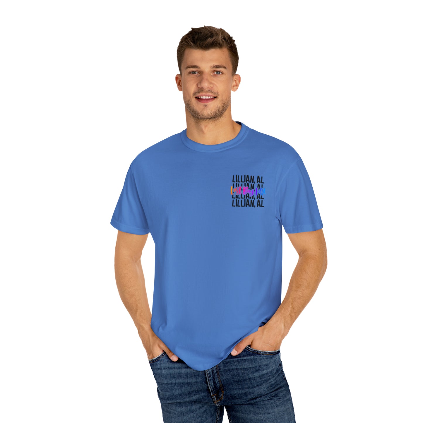 Lost Bay KOA, Lillian AL- Unisex Garment-Dyed T-shirt