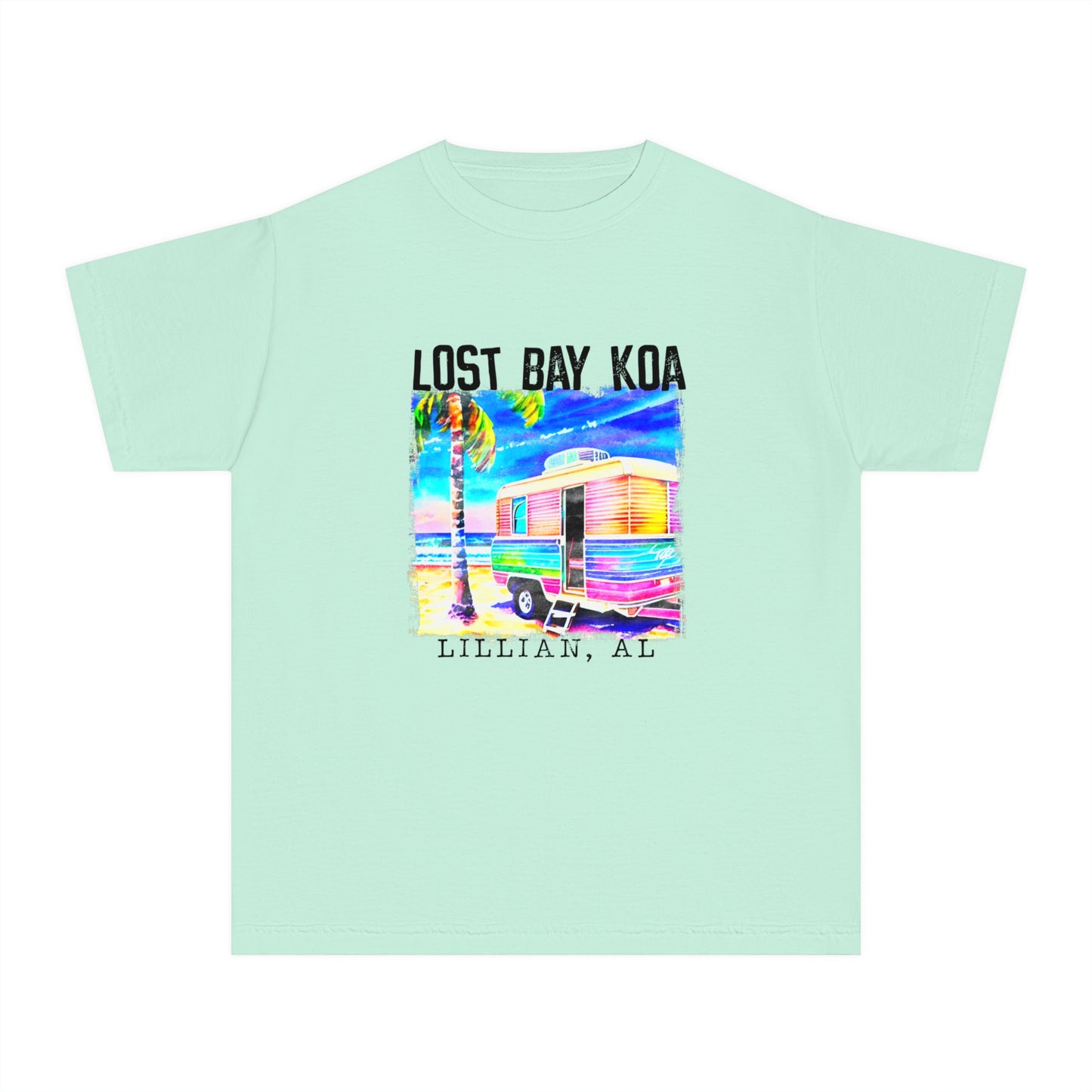 Lost Bay Camper- Youth Midweight Tee