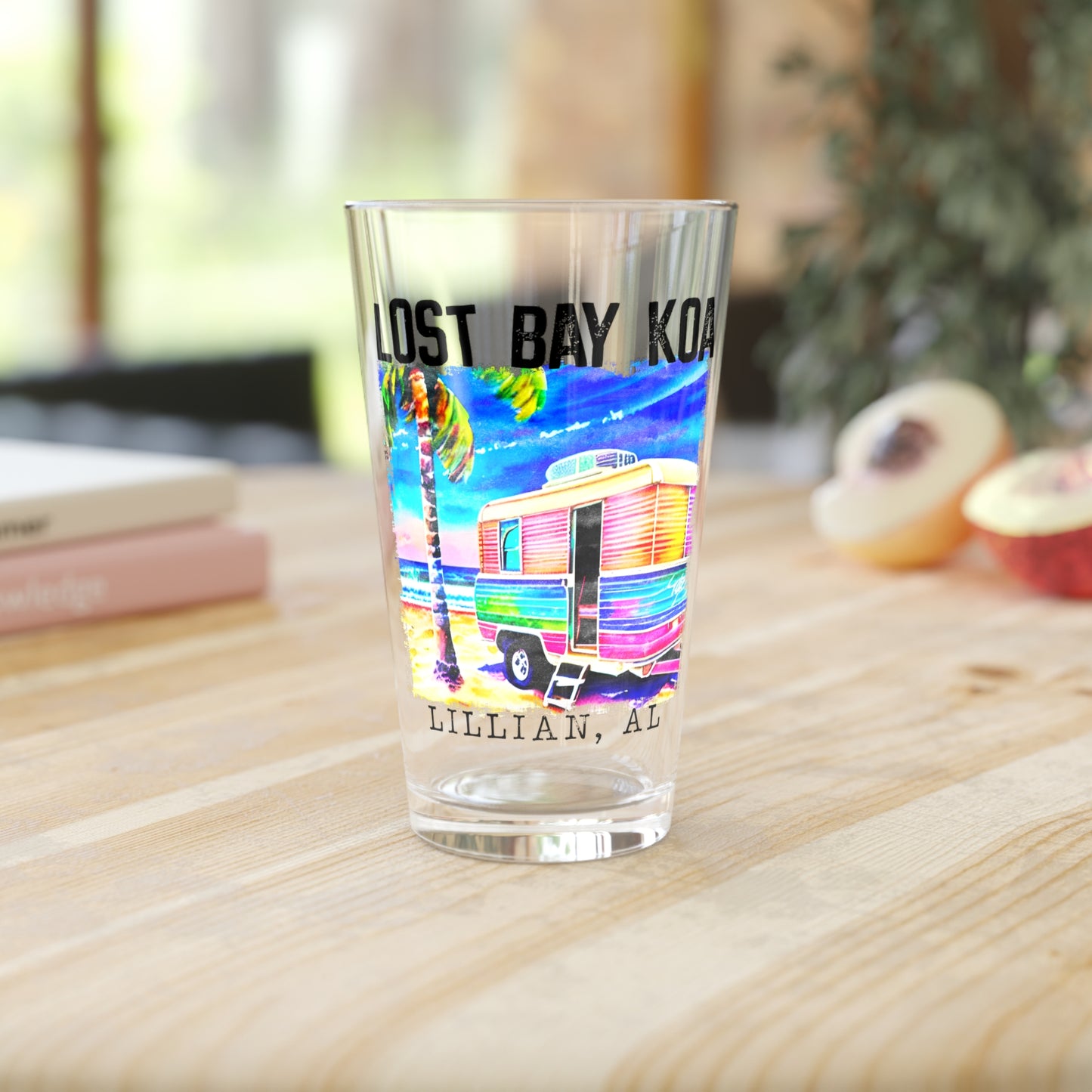 Lost Bay Camper- Pint Glass, 16oz