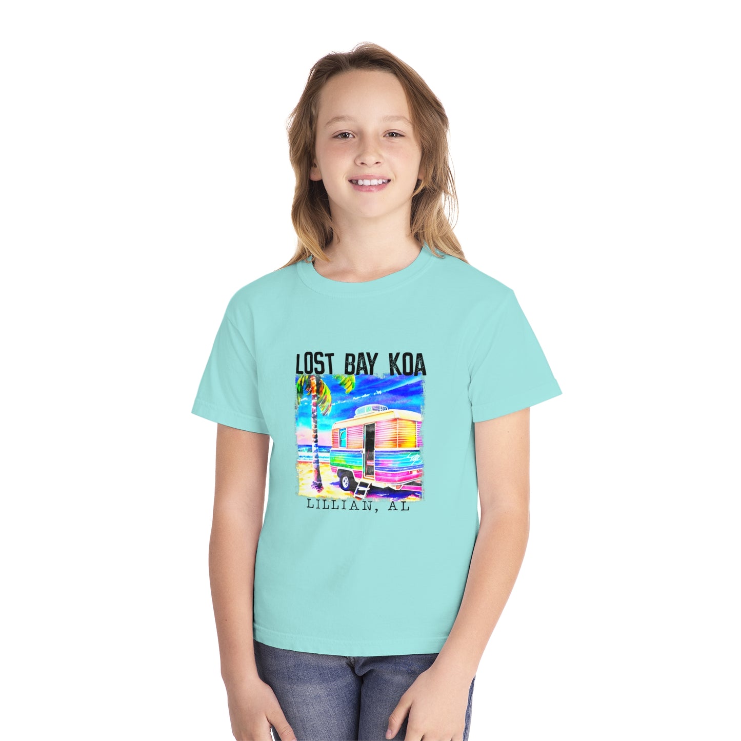 Lost Bay Camper- Youth Midweight Tee