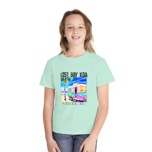 Lost Bay Camper- Youth Midweight Tee