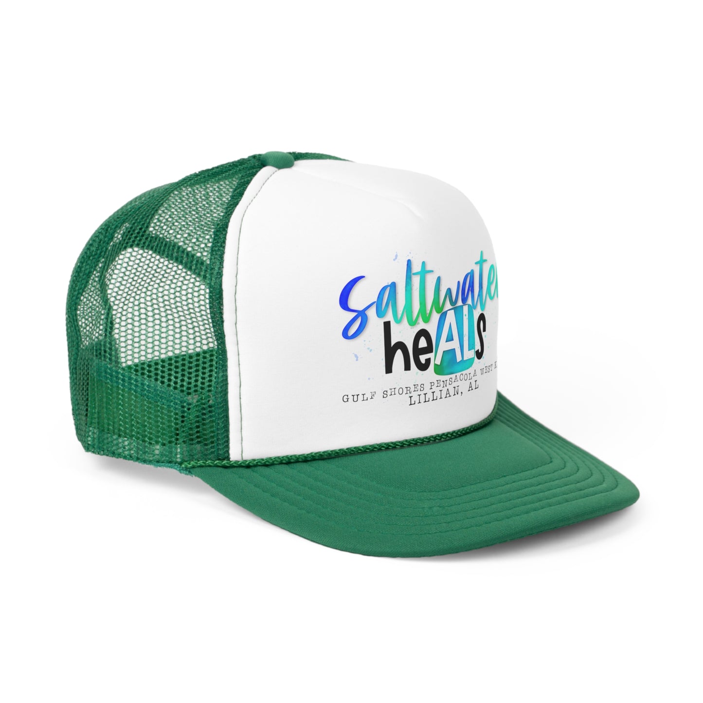 Saltwater Heals- Trucker Caps