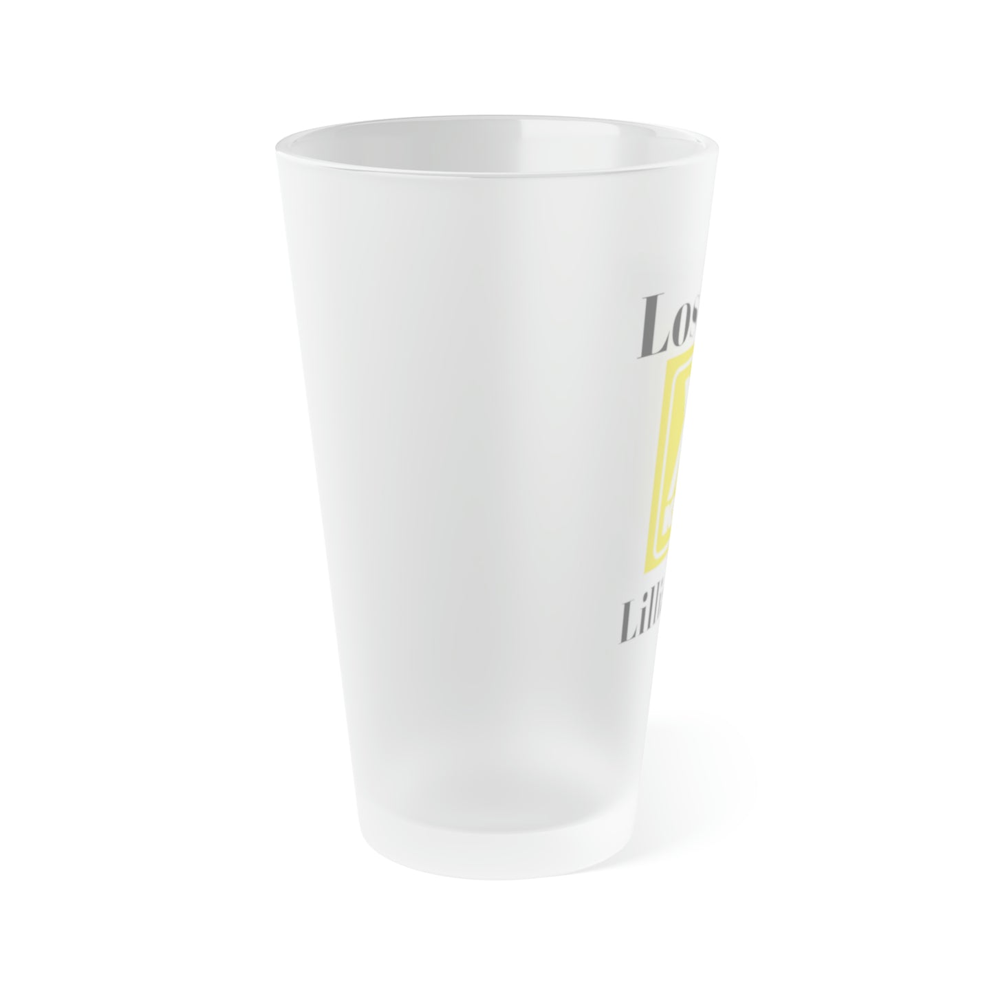 Lost Bay KOA- Frosted Pint Glass, 16oz