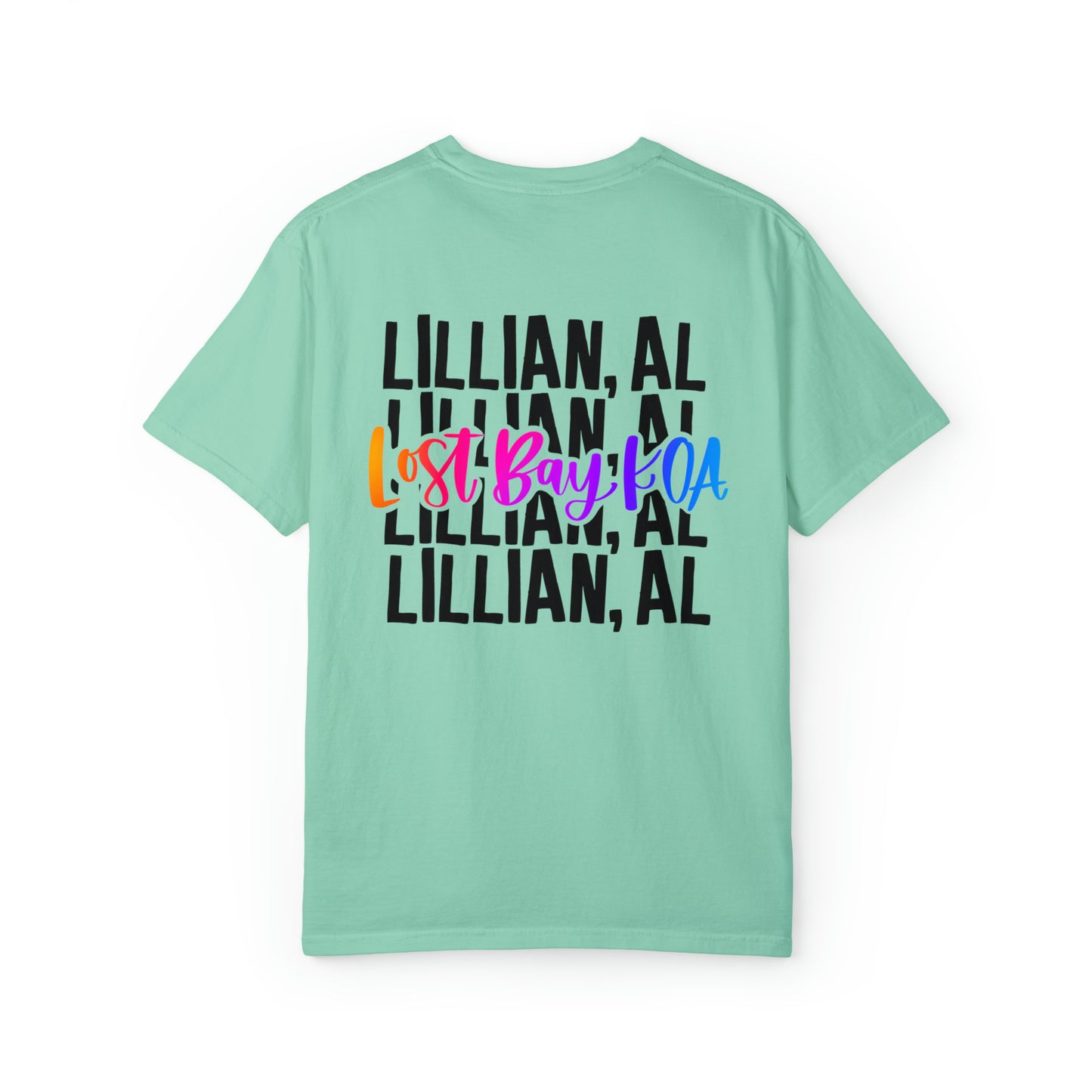 Lost Bay KOA, Lillian AL- Unisex Garment-Dyed T-shirt