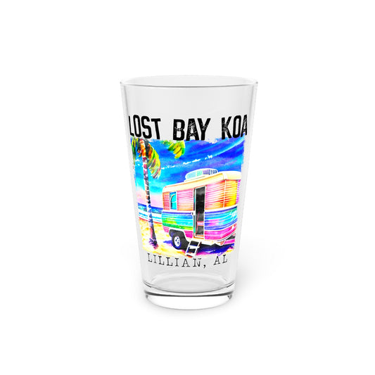 Lost Bay Camper- Pint Glass, 16oz