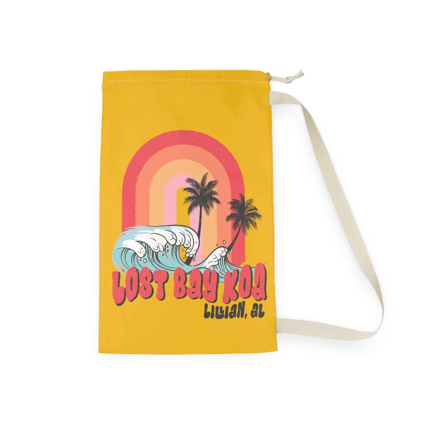 Lost Bay Wave- Laundry Bag